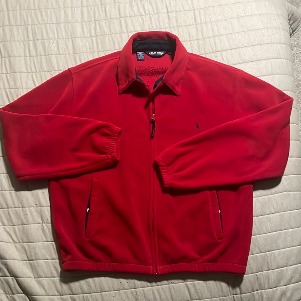 Polo Golf Ralph Lauren Zip Up Fleece Size M